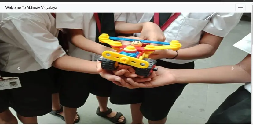 Abhinav College Website Thumbnail