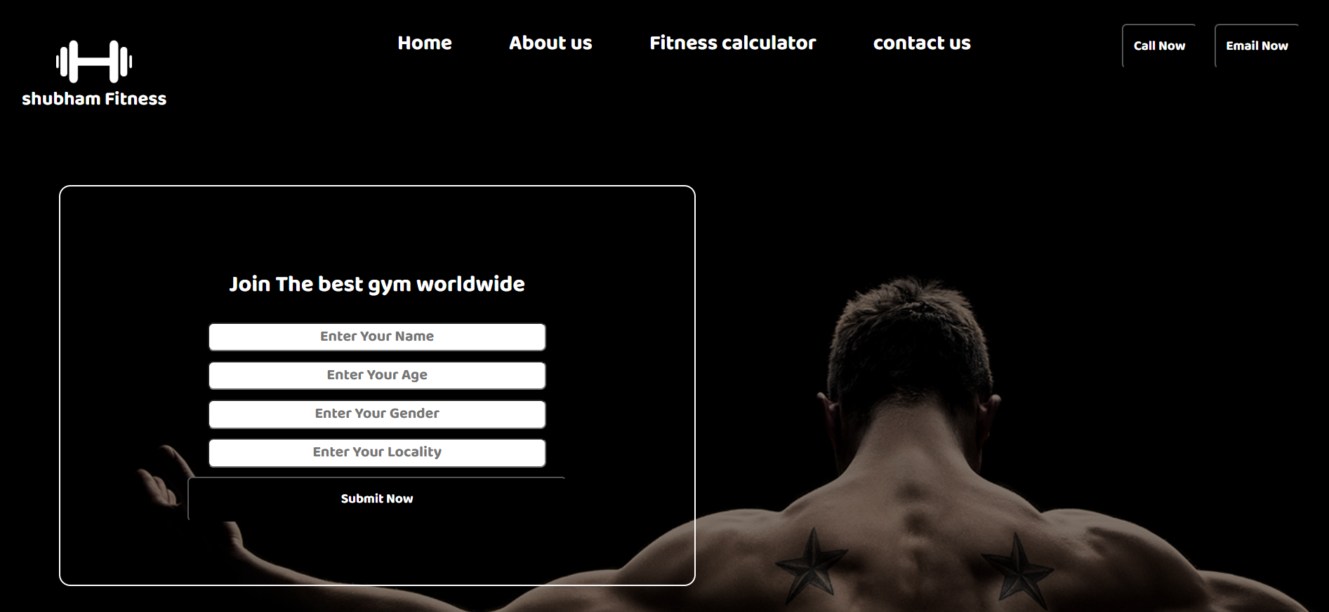 Gym Website Thumbnail